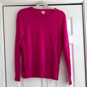 Hot Pink J.Crew Sweater